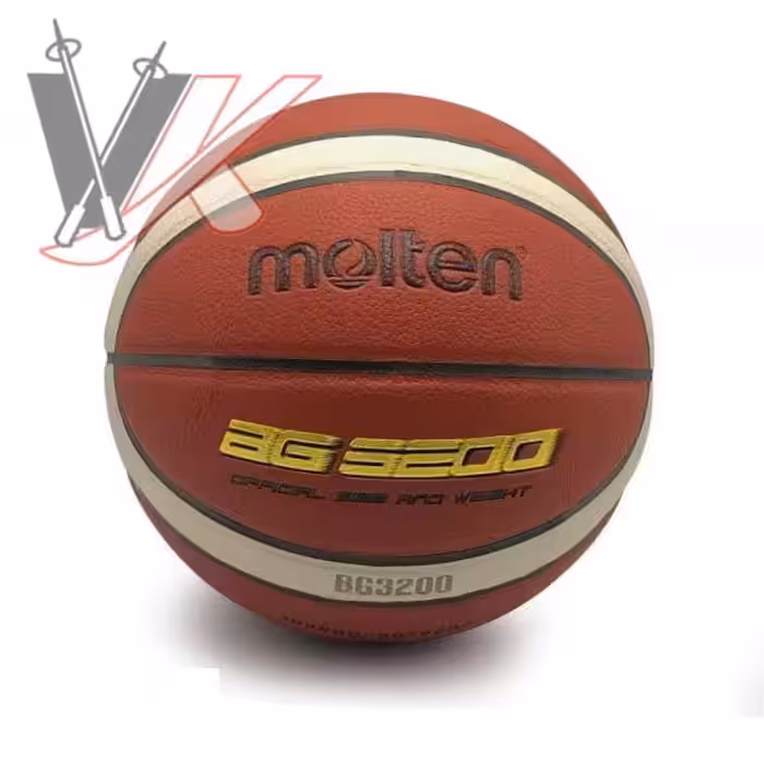 توپ بسکتبال سایز 7 پرسی چرم مولتن مدل BG3200 کد 1904006