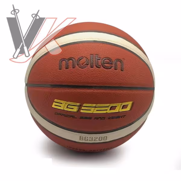 توپ بسکتبال سایز 7 پرسی چرم مولتن مدل BG3200 کد 1904006