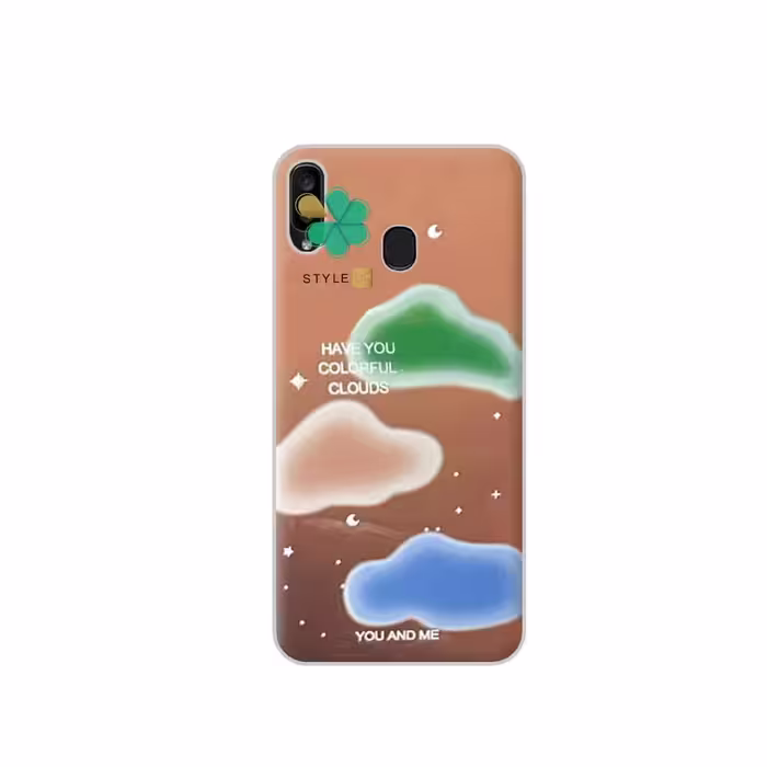 قاب هولوگرامی گوشی سامسونگ Samsung Galaxy A20 مدل ابری