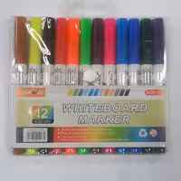 ماژیک وایت برد 12 رنگ جنس عالی