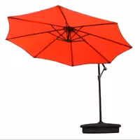 سایبان چتری پایه کنار ویلا سازه قطر 3 متر ارسال با باربری پس کرایه