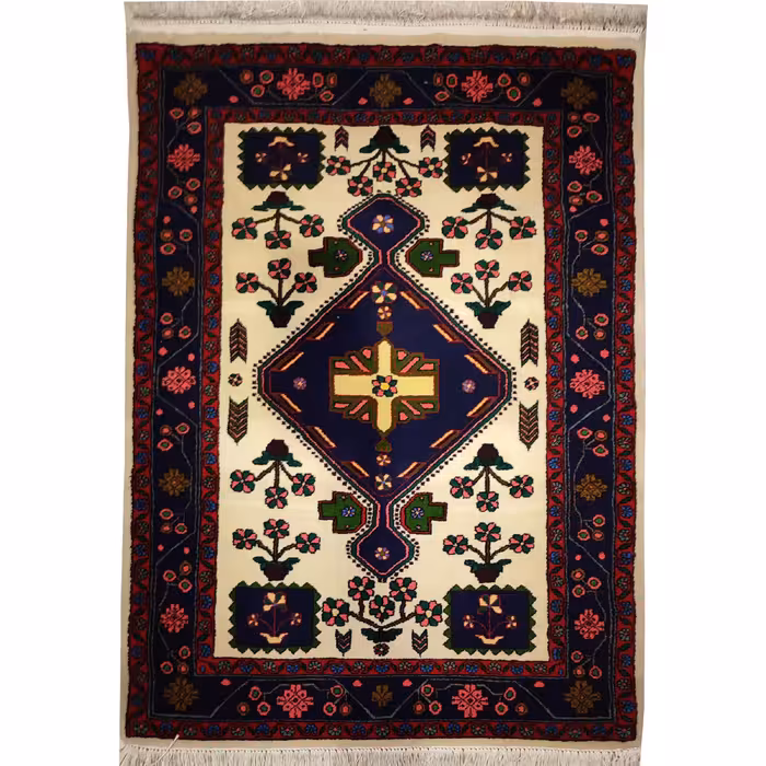 فرش دستبافت یک و نیم متری طرح بیجار کد 255