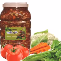 ترشی مخلوط گوجه ای (سالاد فصل) یک کیلویی