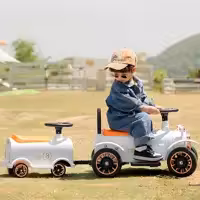 قطار شارژی دو نفره رنگ سفید کد 6458331