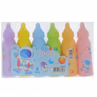 ماژیک علامت گذار 6 رنگ طرح شیشه شیر(فضانورد) 203