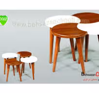 عسلی چهار تیکه دو رنگ j 620