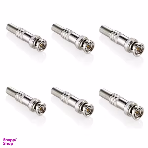 فیش BNC مدل D6 بسته 6 عددی