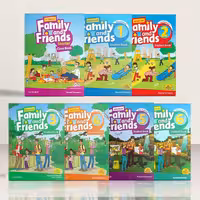 پک 7 جلدی کتاب های امریکن فمیلی اند فرندز ویرایش دوم سایز بزرگ (رحلی) | American Family and Friends 2nd Edition Series Pack | خرید کتاب زبان | خرید لوازم التحریر | چی کتاب | بالاترین تخفیف و ارسال رایگان