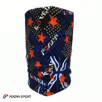 دستمال سرو گردن اسکارف Scarf پولار طرح پرچم آمریکا