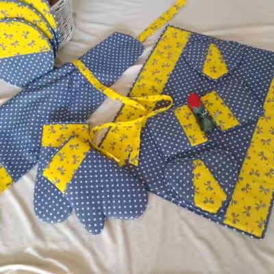 سرویس آشپزخانه جهیزیه عروس سرویس آشپزخونه سرویس آشپزخانه پارچه ای