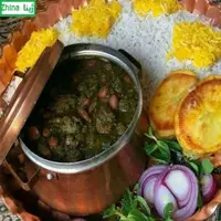 سبزی قرمه قورمه خشک ژینا درجه یک و اعلا 500 گرمی از کویر خراسان
