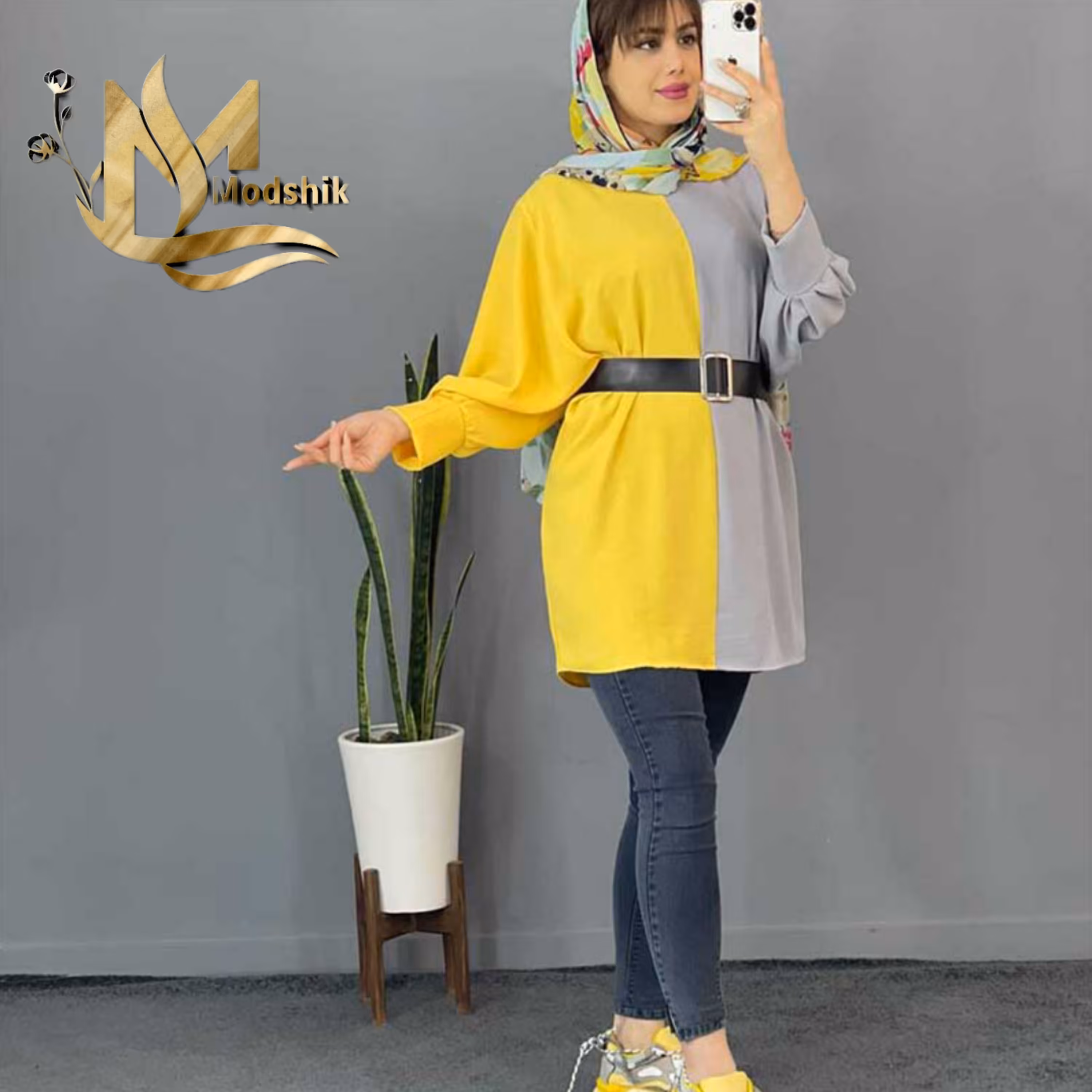 مانتو دورنگ کیمونو