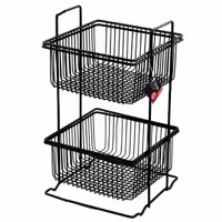 جاپیازی دو طبقه مربع فلزی