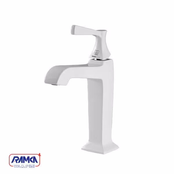 شیر روشویی kwc مدل کلاسیک سفید