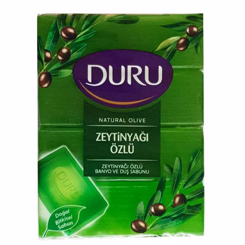 صابون شستشو دورو مدل Zeytinyagi وزن 150 گرم بسته 4 عددی