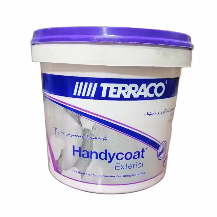 بتونه اکریلیک همه کاره سفید ضده آب مخصوص نما تراکو یک کیلویی 