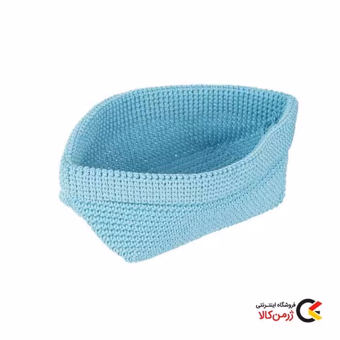 سبد ارگانایزر بافت پارچه ای پلی استر برند ونکو مدل Malia green