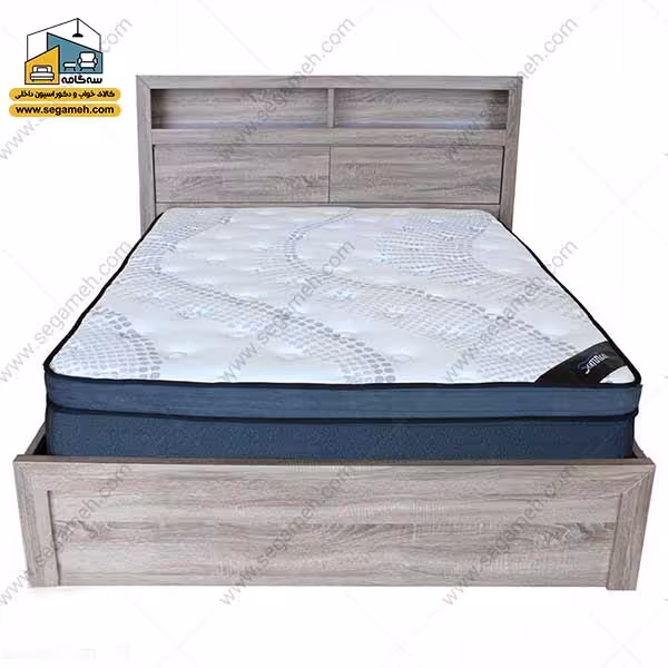 تخت خواب دونفره کد BDP36 - فروشگاه سه گامه