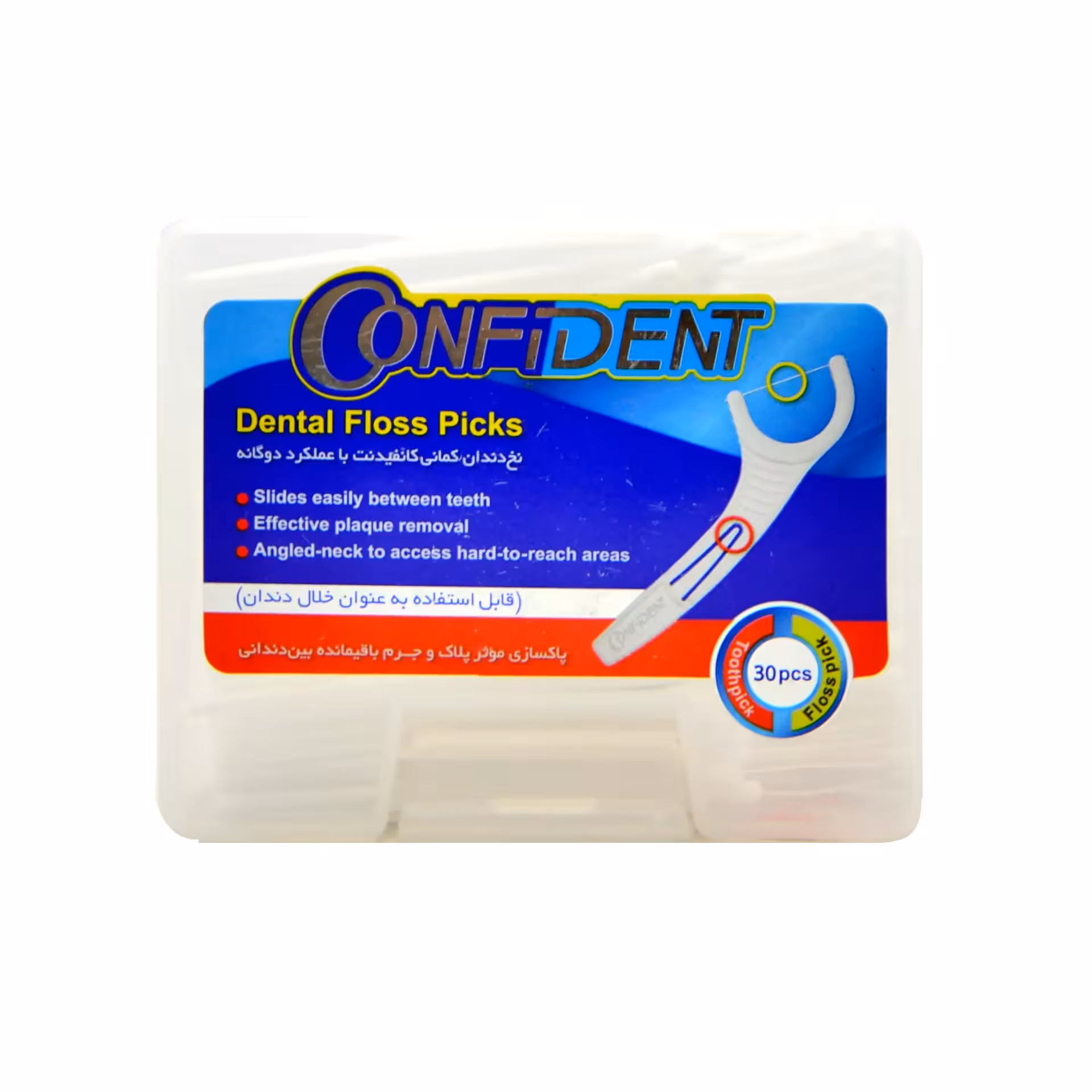 نخ دندان کمانی جعبه ای کانفیدنت

