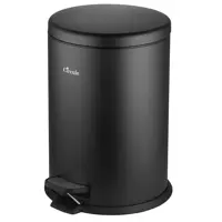 سطل زباله پدالی سرکوله مدل آرام بند ظرفیت 20 لیتر