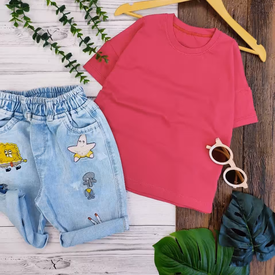 تیشرت اسپرت مداد رنگی