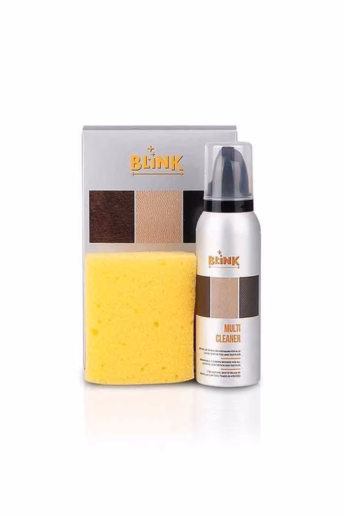 مراقبت کفش چند رنگ کف تمیز کردن چرم و نساجی کننده Blink