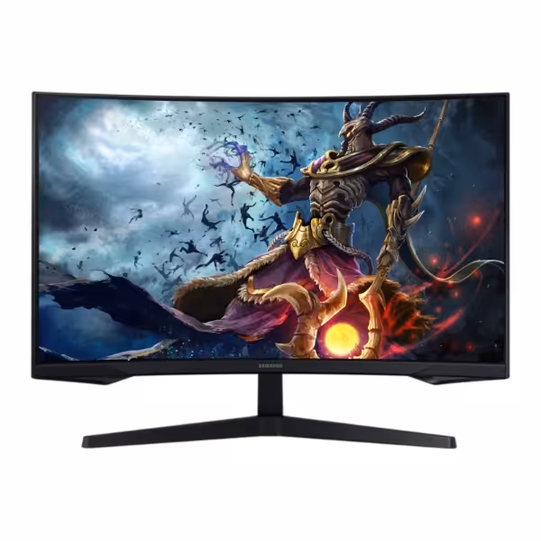 مانیتور گیمینگ سامسونگ مدل LC32G55TQ-W سایز32 اینچ