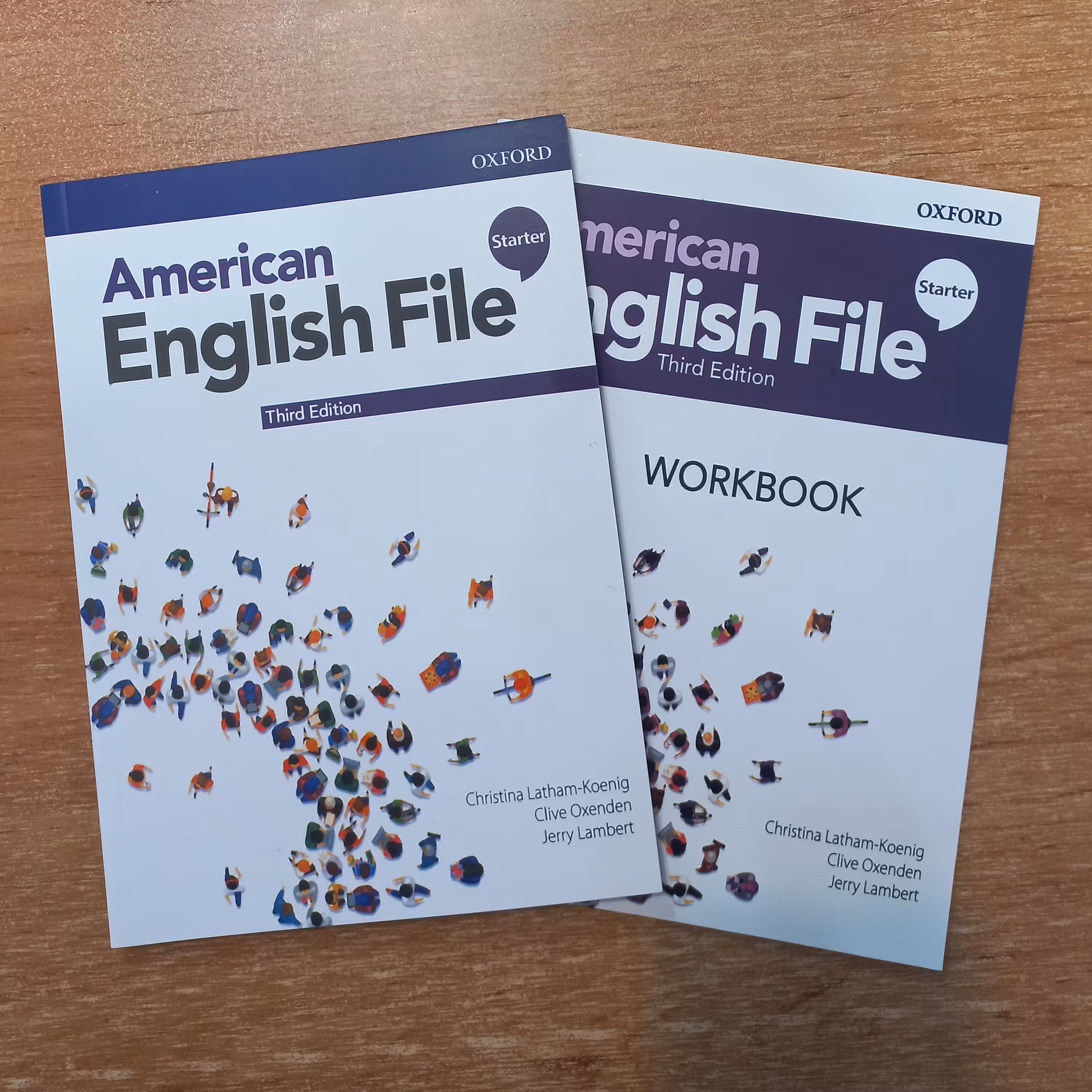 کتاب امریکن انگلیش فایل استارتر American English File Starter 3rd Edition ویرایش سوم به همراه کتاب کار سایز وزیری
