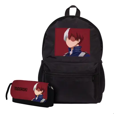 کوله پشتی و جامدادی انیمه انیمه آکادمی قهرمان من Todoroki my hero academia
