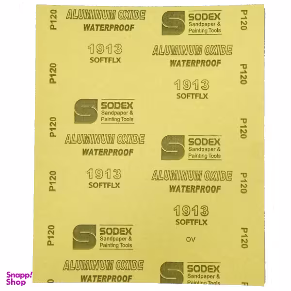 ورق سنباده مدل سودکس p 120 بسته 15 عددی