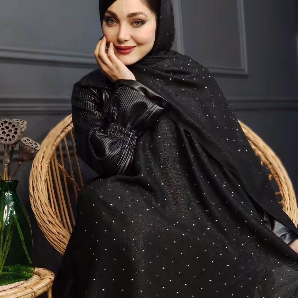 شال ول اسلپ نگین کار  شده