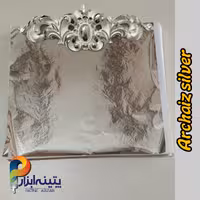 ورق نقره استیل فیناچی ایتالیایی سایز 14/14 کد Archaiz silver