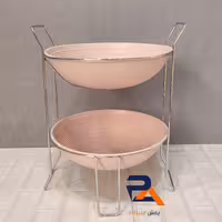 جاپیازی 2طبقه پلاستیکی  پادیز تهیه شده از بهترین مواداولیه نظم دهنده 