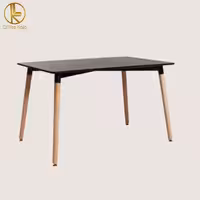 میز غذا خوری مدل باتومی مستطیل 4 نفره  کد  S 516