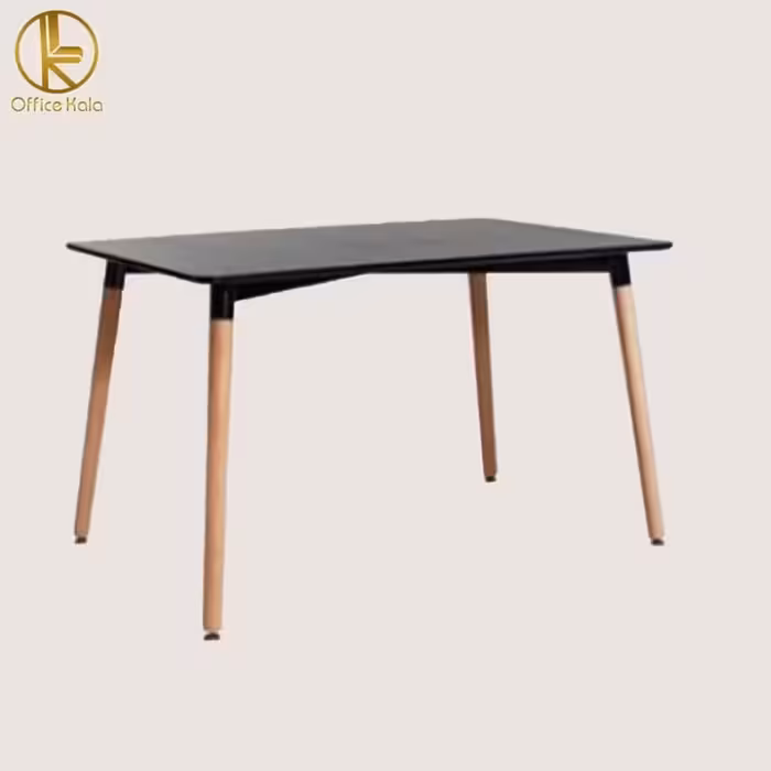 میز غذا خوری مدل باتومی مستطیل 4 نفره  کد  S 516