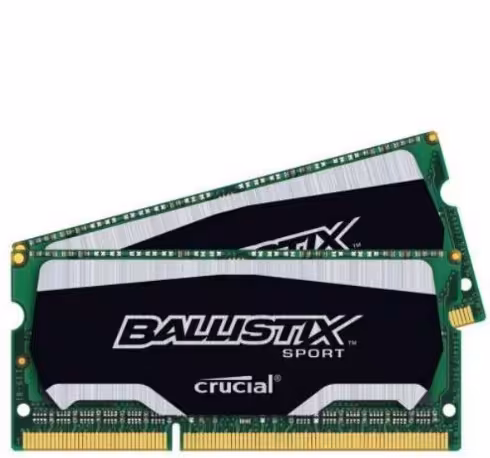 رم لپ تاپ کروشیال بالیستیکس اسپورت 16 گیگابایت با فرکانس 1866 مگاهرتز