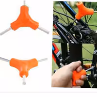 آچار آلن همراه دوچرخه سایز 6,5,4