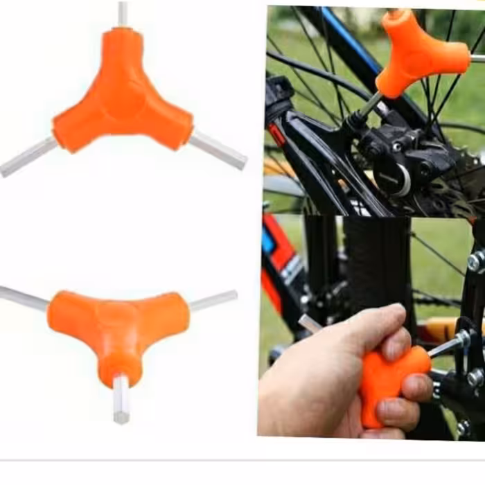 آچار آلن همراه دوچرخه سایز 6,5,4