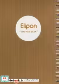 دفتر یادداشت خط دار فانتزی 80 برگ نشر الیپون قطع جیبی | ایده بوک