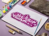 خوشنویسی نوروزتان خجسته باد | گرافیک با طعم تربچه