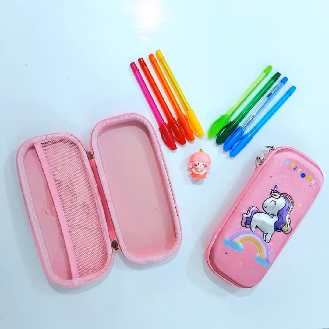 جامدادی سه بعدی کتابی کوچک طرح تک شاخ