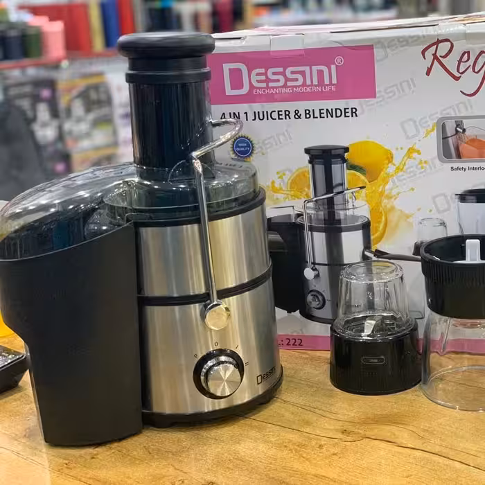 آبمیوه گیر چهار کاره دسینی اصل 800 وات 