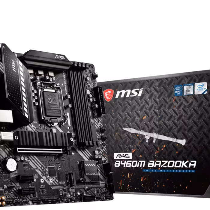 مادربرد ام اس آی مدل MAG B460M BAZOOKA سوکت 1200