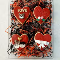 کوکی ولنتاین(پک چهارتایی)ارسال پسکرایه