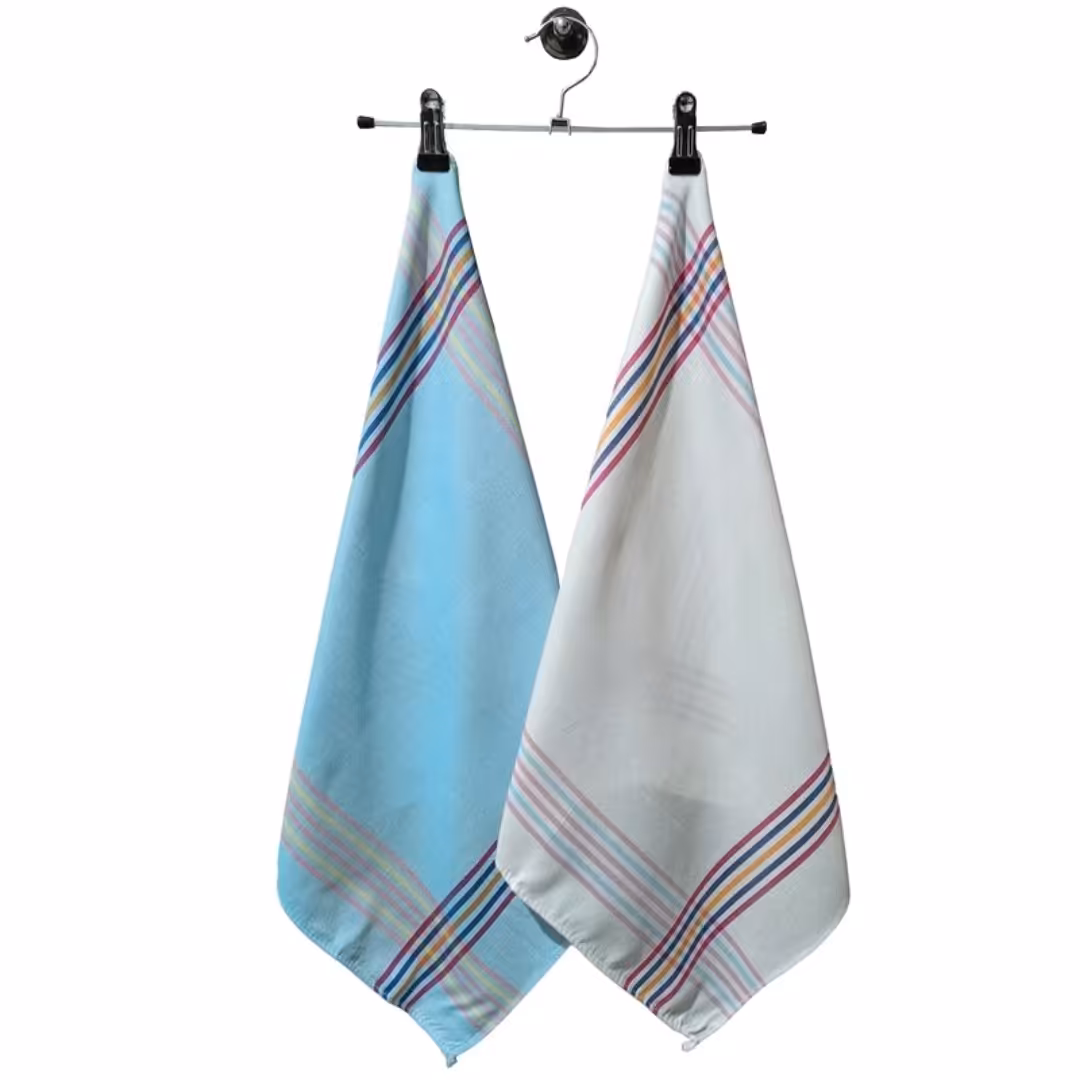 دستمال آشپزخانه بسته دوتایی سایز 50در50 رامش