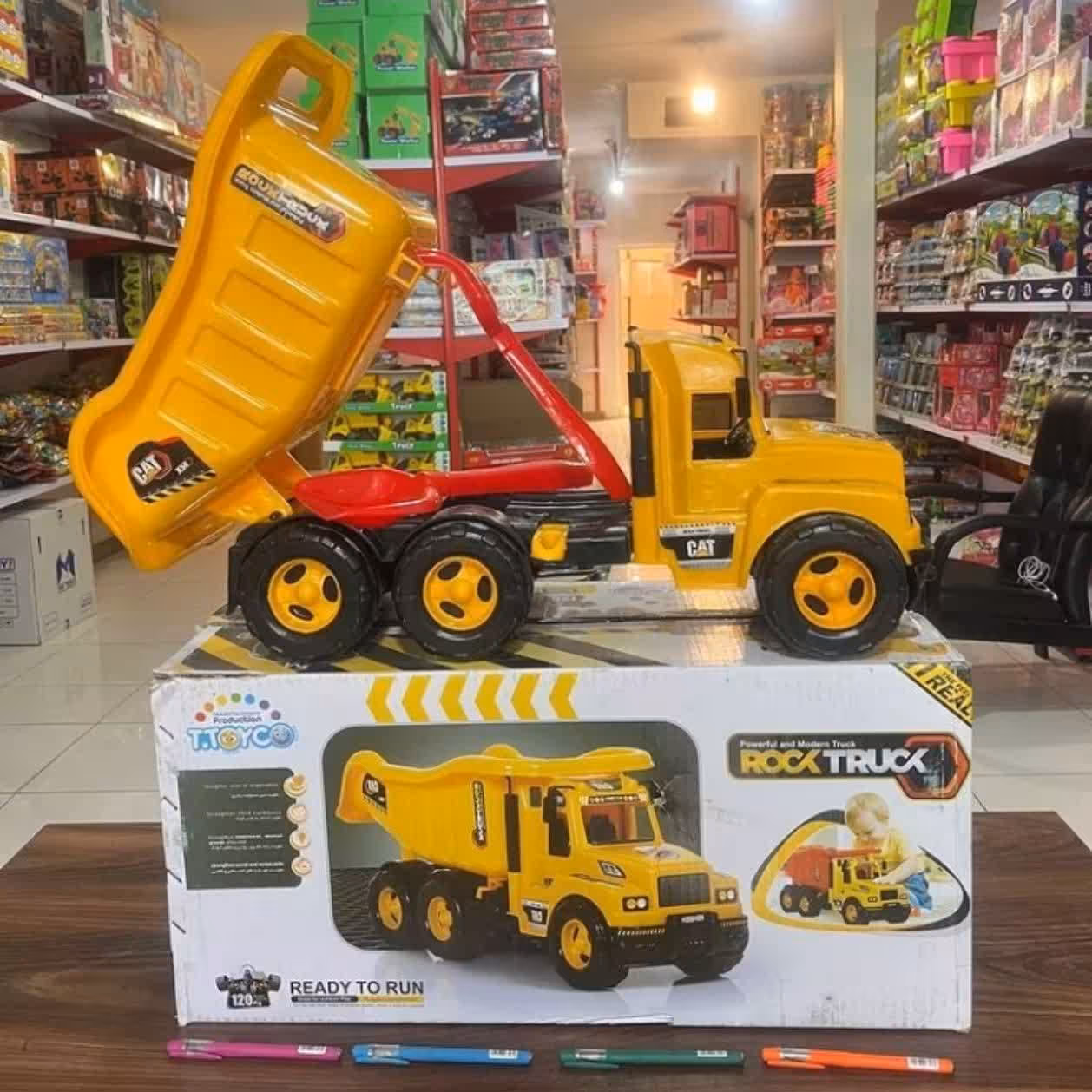 کامیون 120 کیلو راک تراک جعبه ای ماشین سایز خیلی بزرگ