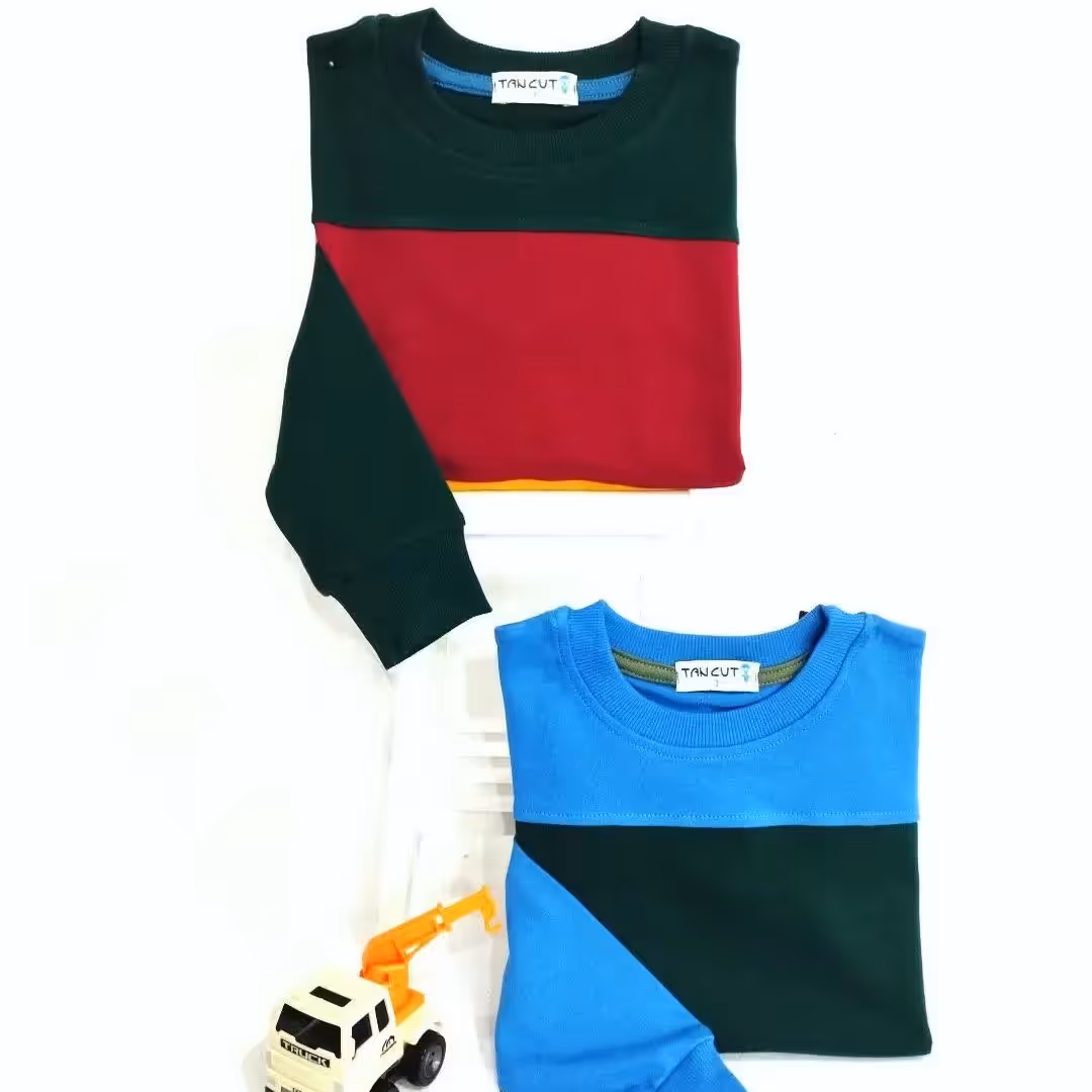 بلوز تک پرچمی اسپرت سایز  نوجوان