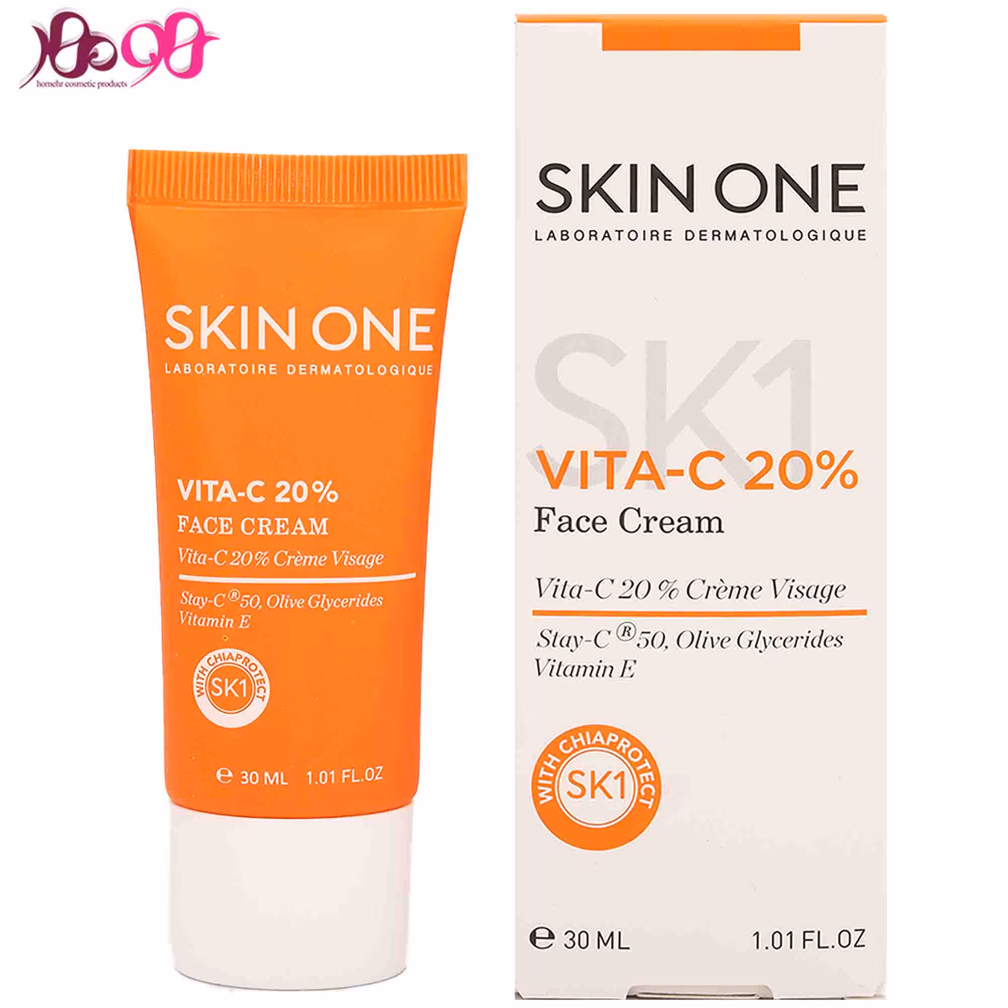 کرم صورت ویتامین سی اسکین وان (20 درصد)