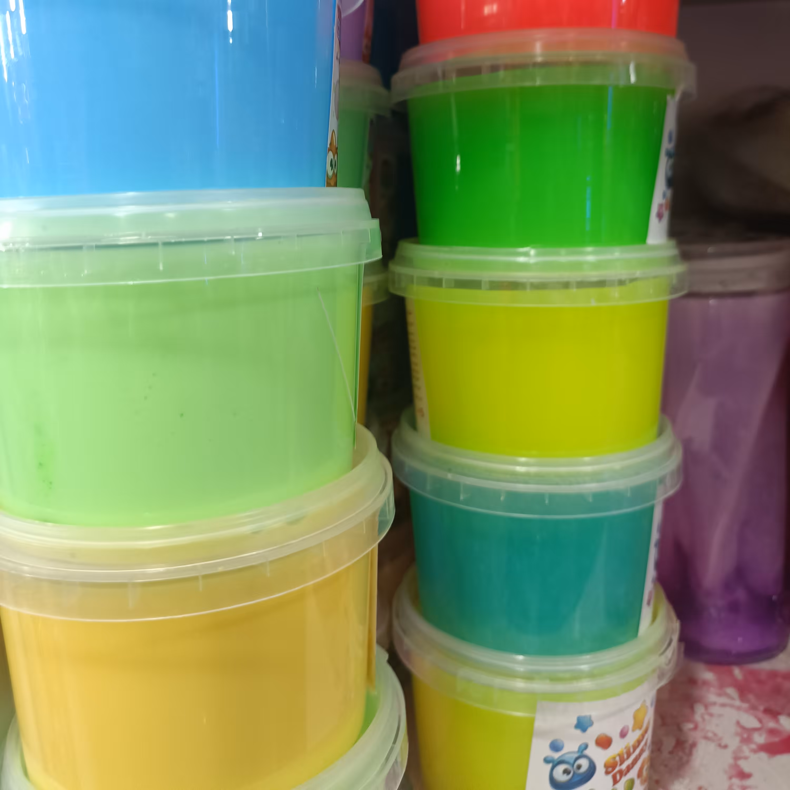 اسلایم بازی بچه گانه پسرانه دخترانه
