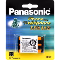 باتری تلفن بیسیم  پاناسونیک مدل p107